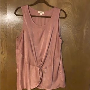 Dressy tank blouse